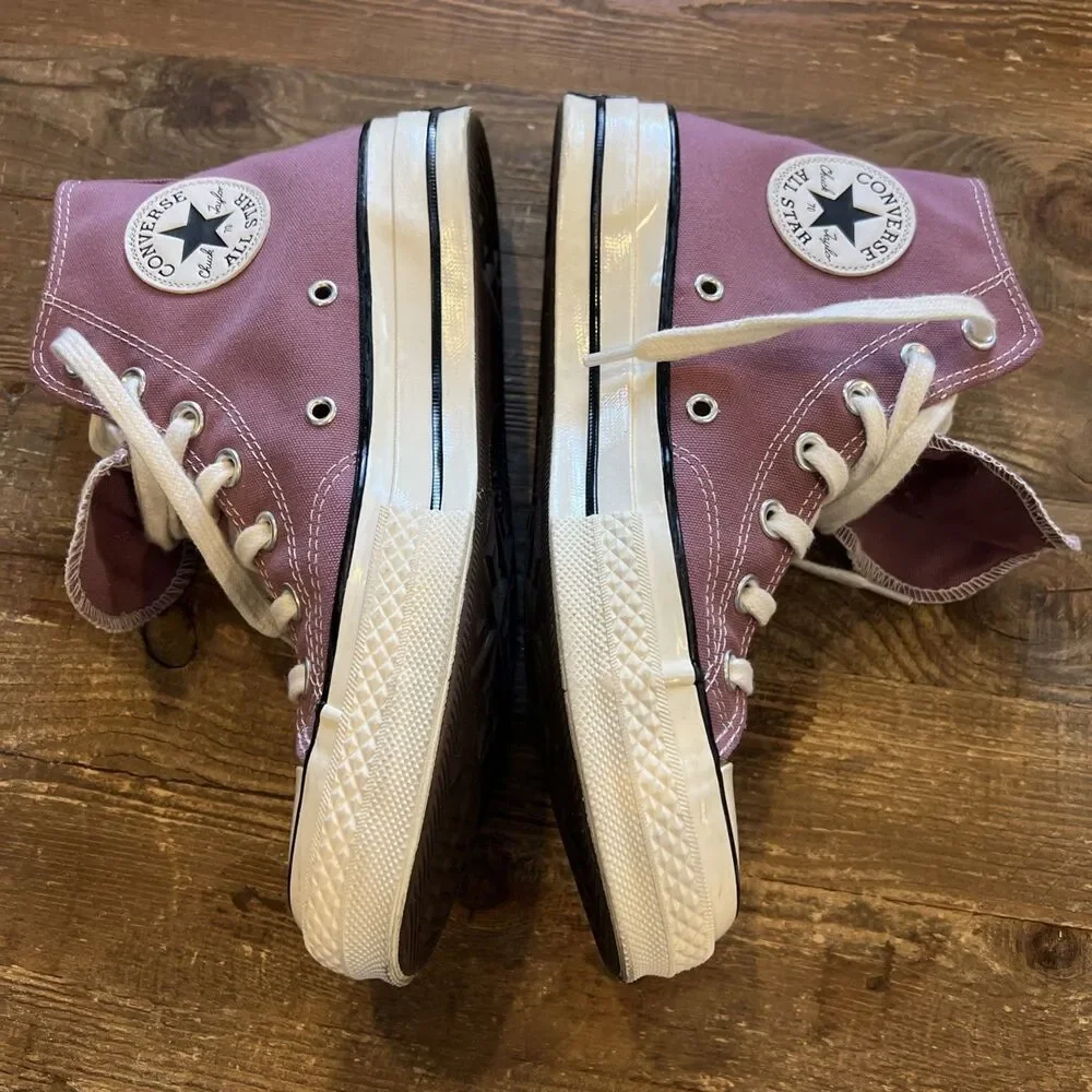 Converse Chuck Taylor All Star High Tops – Saddle Mauve – Women’s 8
